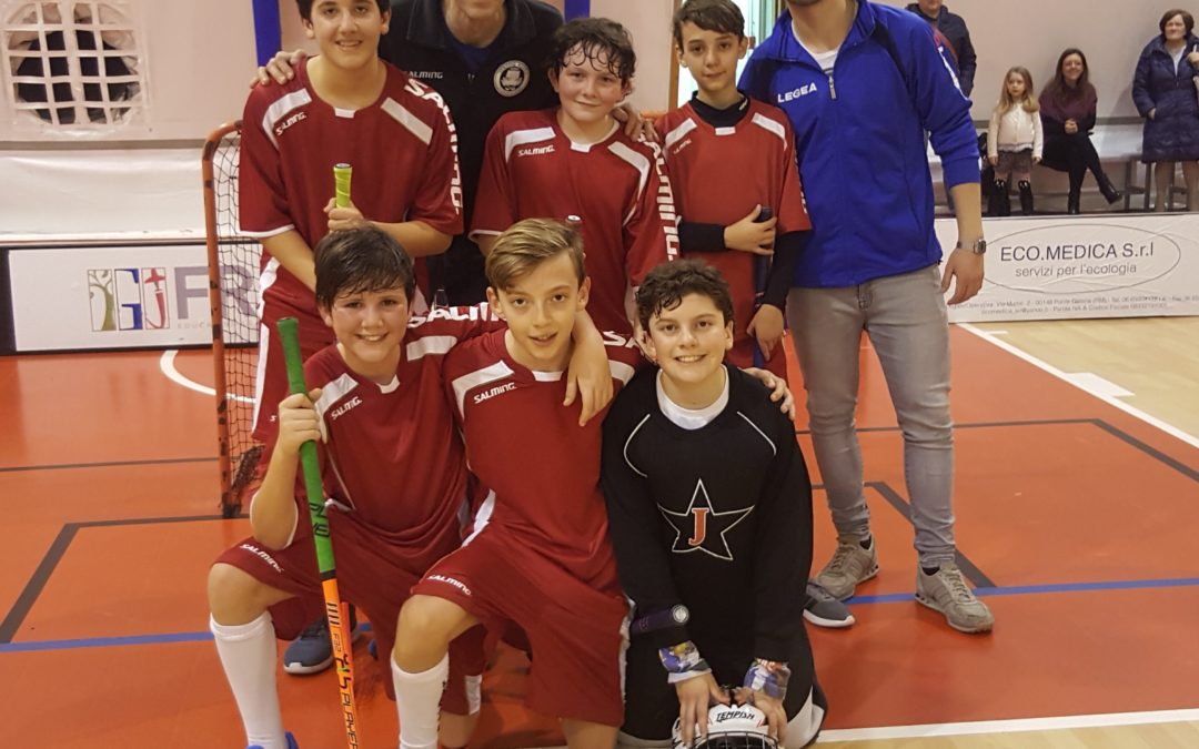 I campionati regionali giovanili di floorball proseguono con i nostri come protagonisti nelle categorie Under13 e Under15.